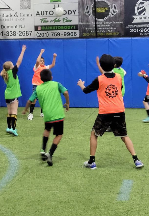 summer camp playing